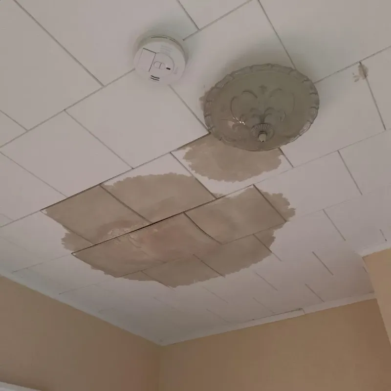 Ceiling Water Damage Repair in Chester, VT