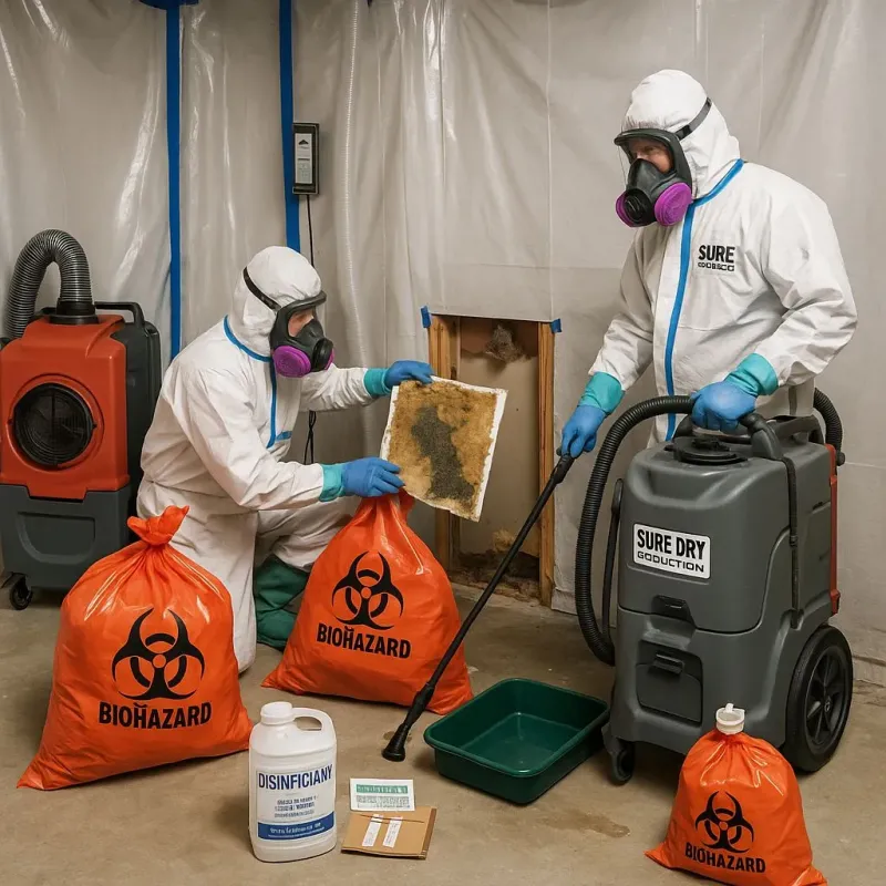 Contaminated Water Handling Protocols process in Chester, VT