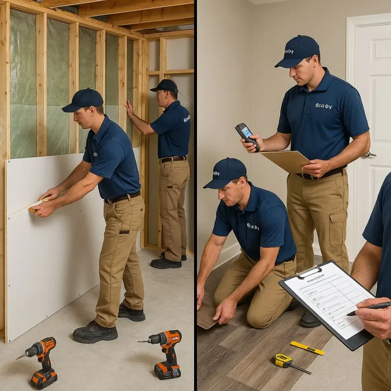 Repairs and Reconstruction process in Chester, VT