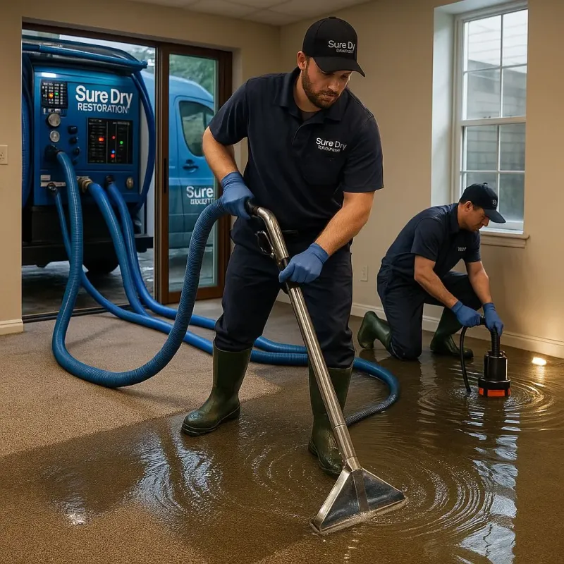 Water Extraction and Removal process in Chester, VT
